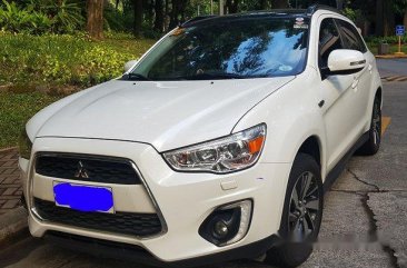 White Mitsubishi Asx 2014 Automatic for sale 