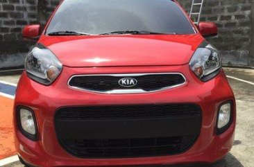 Red Kia Picanto 2017 Automatic for sale 