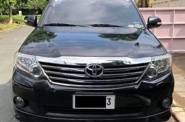 Sell Black 2012 Toyota Fortuner at 40000 km