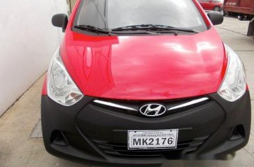 Red Hyundai Eon 2013 Manual for sale  