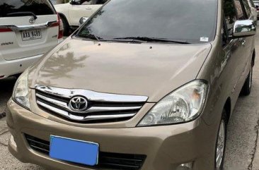 Beige Toyota Innova 2010 Automatic for sale 