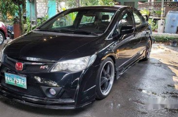 Selling Black Honda Civic 2007 at 120000 km