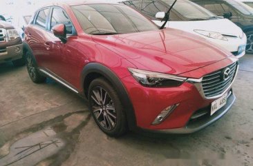 Red Mazda Cx-3 2017 for sale in Makati