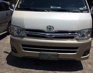White Toyota Hiace 2013 Manual for sale 