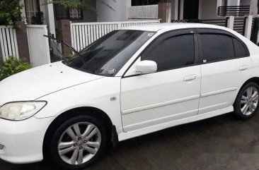 White Honda Civic 2005 for sale in Quezon City 