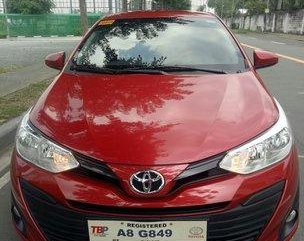 Red Toyota Vios 2018 Manual for sale  
