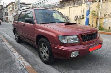 Red Subaru Forester 1997 Automatic for sale