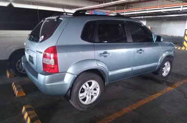 Blue Hyundai Tucson 2008 for sale in Manila