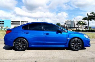 Blue Subaru Wrx 2015 for sale in Manual