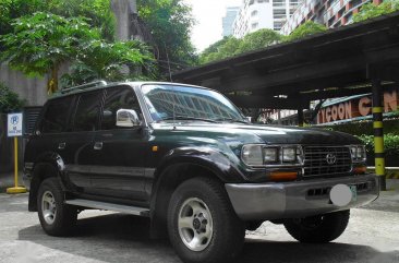 Green Toyota Land Cruiser 1997 for sale in Manila