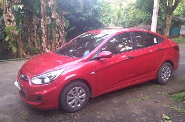 Selling Red Hyundai Accent 2018 in Quezon City