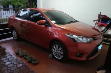 Orange Toyota Vios 2017 for sale in Manila