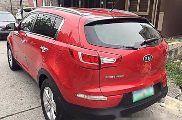 Red Kia Sportage 2012 for sale in Automatic