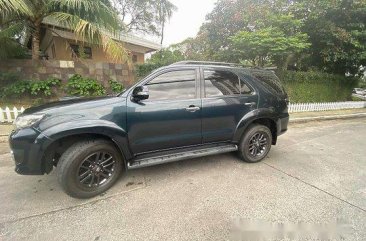 Black Toyota Fortuner 2015 for sale in Automatic