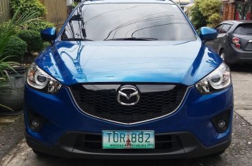 Selling Blue Mazda Cx-5 2012 in Manila