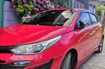 Red Toyota Vios 2018 for sale in Manila