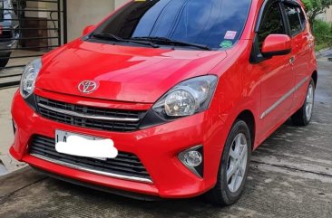 Sell Red 2017 Toyota Wigo in Davao City