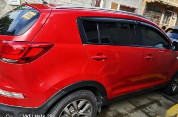 Red Kia Sportage 2014 for sale in Automatic