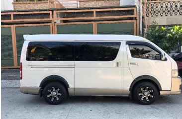 Sell White 2012 Toyota Hiace in Quezon City