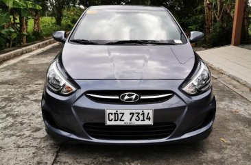 Grey Hyundai Accent 2016 for sale in Automatic