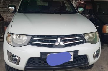 White Mitsubishi Strada 2014 for sale in Manila