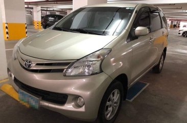 Beige Toyota Avanza 2012 for sale in Manual