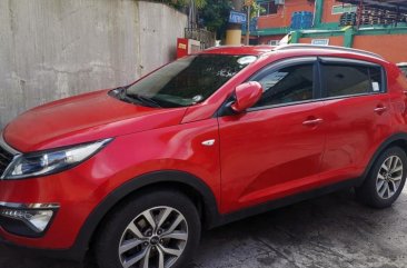 Red Kia Sportage 2014 for sale in Automatic