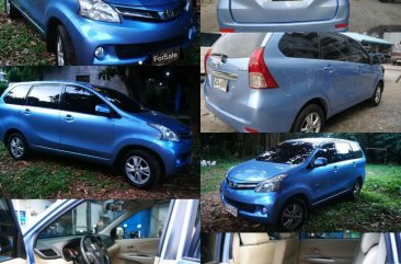 Sell Blue 2014 Toyota Avanza in Quezon City
