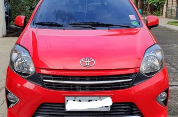 Sell Red 2017 Toyota Wigo in Davao City