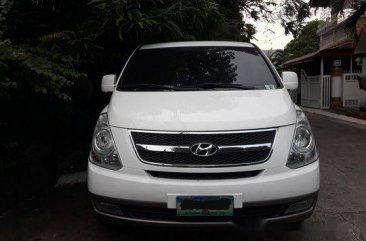 White Hyundai Grand starex 2014 for sale in Manila