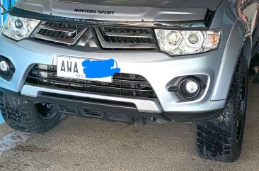 Silver Mitsubishi Montero 2015 for sale in San Fernando