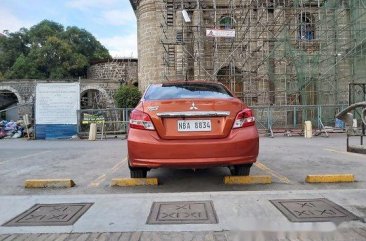 Orange Mitsubishi Mirage g4 2018 for sale in Automatic