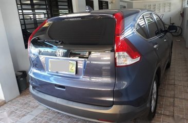 Grey Honda Cr-V 2013 for sale in Las Piñas