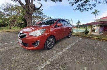 Orange Mitsubishi Mirage g4 2018 for sale in Automatic