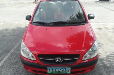 Selling Red Hyundai Getz 2010 in Manila