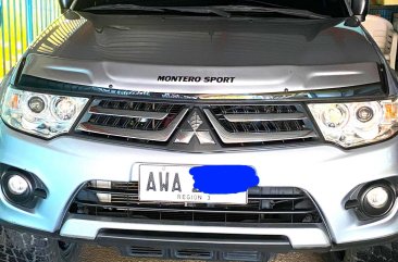 Silver Mitsubishi Montero 2015 for sale in San Fernando