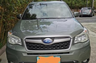 Green Subaru Forester 2013 for sale in Automatic