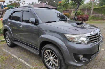 Sell Grey 2014 Toyota Fortuner in Quezon City