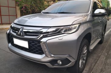 Silver Mitsubishi Montero sport 2017 for sale in Manual