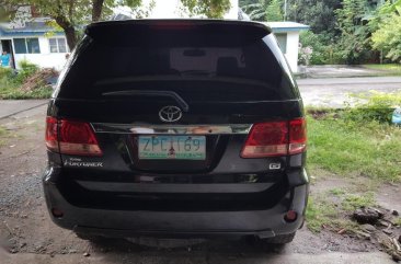 Sell Black 2008 Toyota Fortuner in Manila