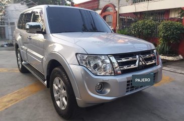 Silver Mitsubishi Pajero 2013 for sale in Manila