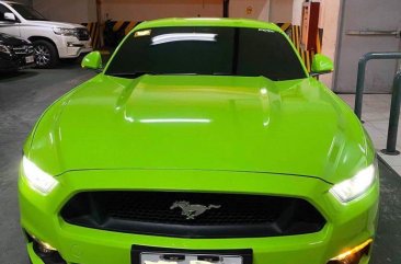 Green Ford Mustang 2017 for sale in Manila