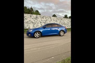 Selling Blue Chevrolet Cruze 2012 Sedan at 77000 in Las Pinas City