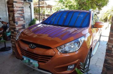 Selling Orange Hyundai Tucson 2013 in San Pascual