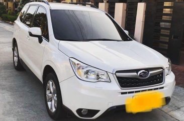 Pearl White Subaru Forester 2015 for sale in Manila