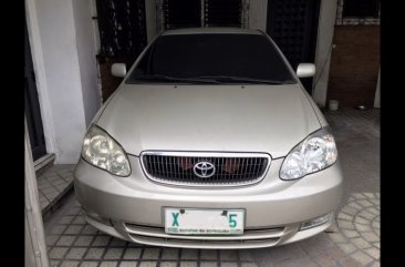 Selling Silver Toyota Corolla altis 2003 Sedan in Quezon City