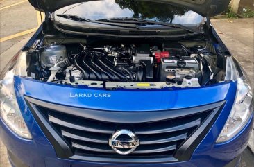 Selling Blue Nissan Almera 2019 in Quezon City