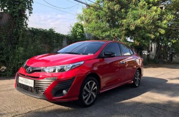 Red Toyota Vios 2019 for sale in Manila