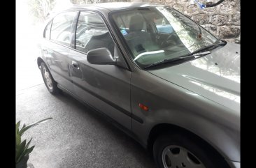 Silver Honda Civic 1997 Sedan at  Automatic   for sale in Quezon City