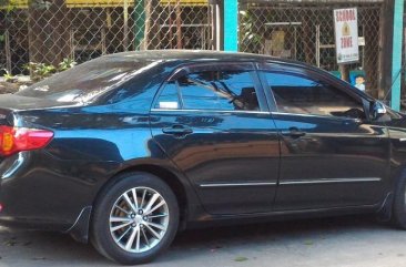 Black Toyota Corolla altis 2008 for sale in Manual